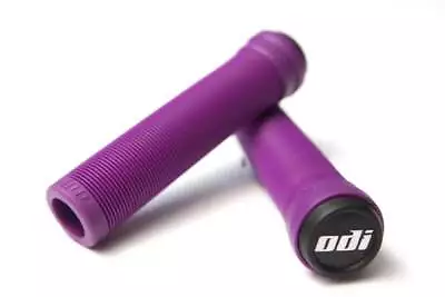 ODI Longneck SL Flangeless BMX Bike Grips Purple • $21.99