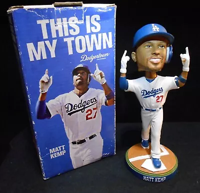 Los Angeles Dodgers #27 Matt Kemp Bobblehead MLB LA Dodgers Bobble NEW! • $40