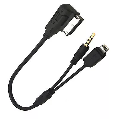 1xCar AMI MDI MMI MP3 3.5mm AUX Cable Adapter IPod IPhone Interface Fits Audi VW • $13.13