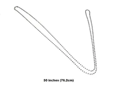 1 X 30  (76.2cm) ID Metal Lanyard Chain / Neck Shoulder Chain / Key Chain • £2.69