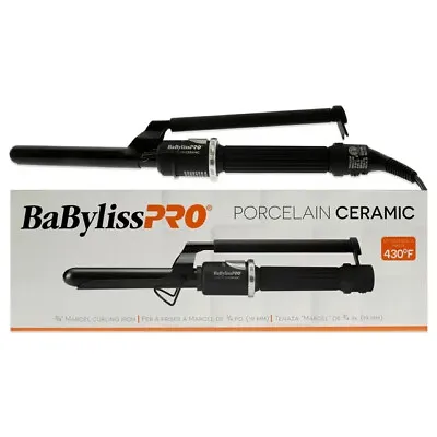 Porcelain Ceramic Marcel Curling Iron - BP75MUC - Black • $46