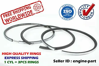 Piston Rings Set 70mm STD Fits For RENAULT R6TL R4GTL R5GTL 1108CC 89-3806-0000 • $22.49