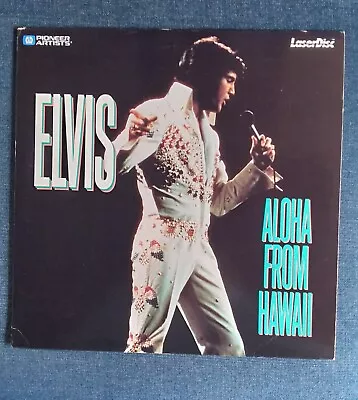 ELVIS - ALOHA FROM HAWAII Laserdisc Concert 1973 • $10