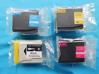 11 ~ Brother Printer Ink Cartridges Lot Cyan Magenta Yellow Black Lc51/57/37 • $19.99