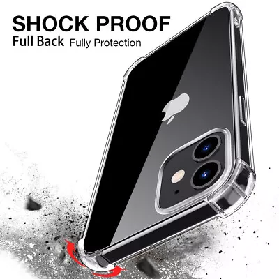 $14.99 • Buy IPhone 12 Case/iPhone 12 Pro Max Case Upgraded Drop-proof Anti-Yellow Clear Bump
