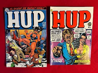 2 HUP Comics By R. Crumb Acceptable Condition Bent In Previous Shipping • $3.99