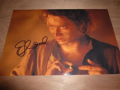 ELIJAH WOOD Signed 12X8 Photo LORD OF THE RINGS + COA • £65