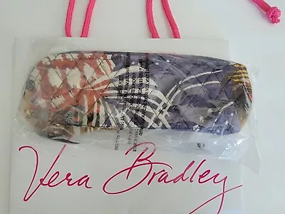 Vera Bradley Brush & Pencil Makeup Case In Painted Feathers NWT • $14.99
