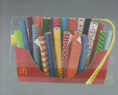 Mcdonalds Gift Wrap Collectable Gift Card  • $2.91