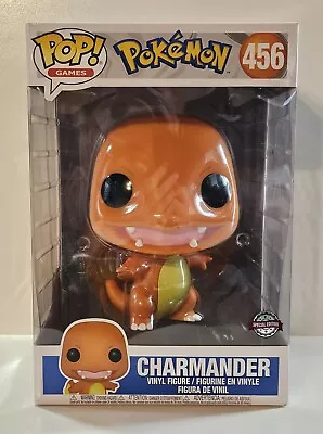 Funko Pop! 10 Inch 456 Charmander Pokémon Vinyl Figure Special Edition • $159.95