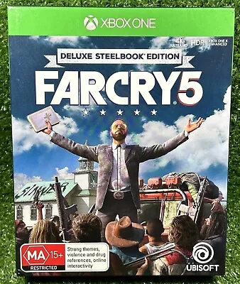 Far Cry 5 Steelbook Edition - Xbox One Game - Free Post • $24.99