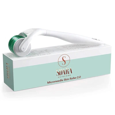 $49.99 • Buy Sdara Skincare Derma Roller Version 2.0-0.25 Mm Microneedle Roller For Face
