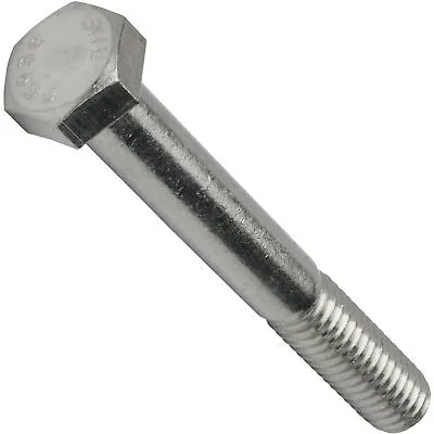 $21.37 • Buy 1/2-13 Hex Bolts Stainless Steel Cap Screws Partially Threaded All Sizes Listed