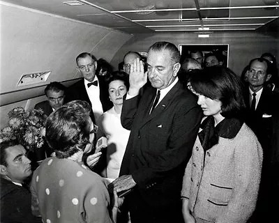 $7.95 • Buy Lyndon B Johnson Photo  8X10 - Oath Jackie Kennedy Assassination President