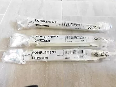 NIP IKEA Komplement 602.632.44 Pull Out Rails For Baskets Set Of 3 • £44.33