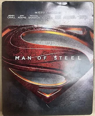 Man Of Steel (Blu-ray Disc DVD SteelBook) DC • $5
