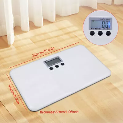 £23.99 • Buy UK Electronic Digital Scale Weight Scales Pet Dog Cat Weighing Scale Max.150kg