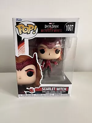 Funko Pop! Scarlet Witch #1007 Doctor Strange Multiverse Of Madness Marvel New • £10