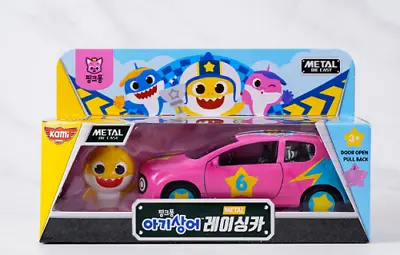 Pinkfong Baby Shark Racing Car Mini Car +  Baby Shark Figure/Korea Toy • $16