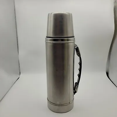 Vintage Champ Thermos Hot Cold Made In Korea Stainless Steel  • $18.95