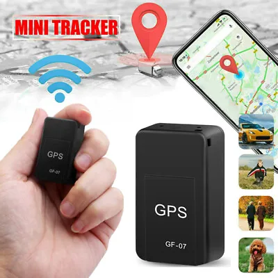 £14.39 • Buy Magnetic Mini GPS Real Time Car Locator Tracker GSM/GPRS Tracking Device GF-07