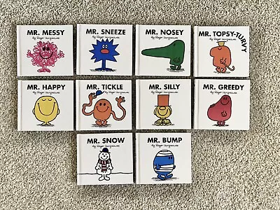 Little Miss & Mr. Men Book Lot Of 10 By Roger Hargreaves Hard Cover • $15