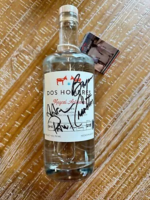 Bryan Cranston & Aaron Paul Autographed Signed Dos Hombres Empty Bottle • $170