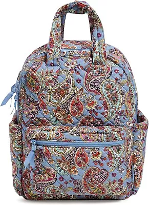 Vera Bradley Cotton Campus Totepack Backpack Provence Paisley • $99.99