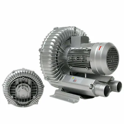 $195.99 • Buy 180W 220V 1PH High Pressure Fan Vortex Air Vacuum Pump Industrial Vacuum Cleaner