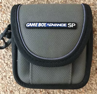 Official Nintendo Game Boy Advance SP Grey Travel/Carry Case/Bag • £12.99