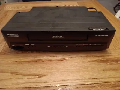 Sylvania VCR 6240VE Video Cassette Recorder Player Tested - No Remote • $20