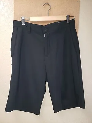 VOLCOM Mens 31  Waist Frickin Annihilator Black Shorts Combine Ship Discount • $18.40