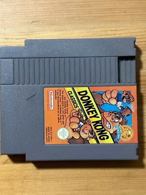 $45 • Buy Nintendo Entertainment System Nes Game Donkey Kong Classics Pal