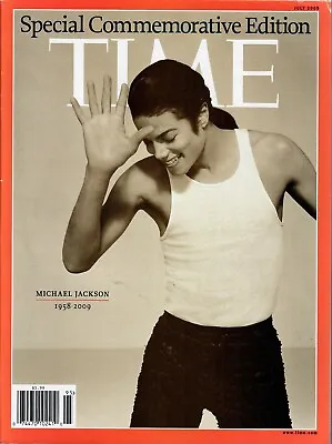 TIME MAGAZINE...COMMEMORATIVE EDITION Michael Jackson... July 2009. VERY GOOD. • $11.75