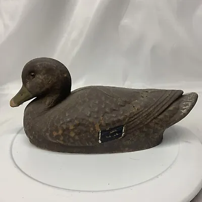 Antique Vintage J. C. HIGGINS Sears Roebuck Life Like Paper Mache Duck Decoy • $24.99