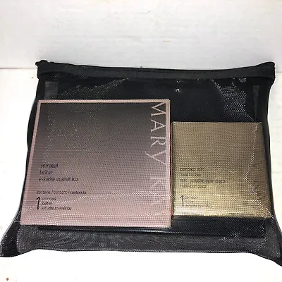 Mary Kay Refillable Magnetic Mirrored Compact Mini Travel Mirror Set • $14.99