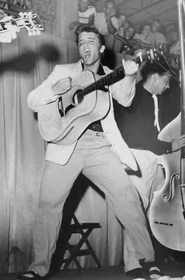 Elvis Presley Live 1955 Poster 24x36 ST4553 By Import Images 2007 New In Plastic • $12