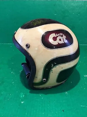 Rare Vintage Arctic Cat Snowmobile Quad Helmet Collectible • $149.95