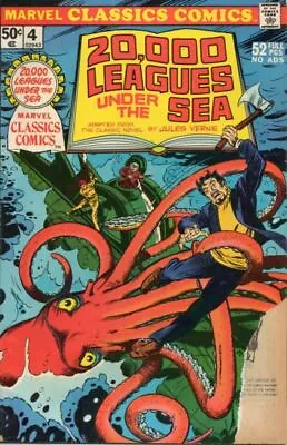 Marvel Comics Marvel Classics #4 20000 Leagues Under The Sea 1976 5.0 VG/FN • £12.93