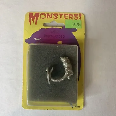 Rafm Monsters! 1802 BERSERKOID Vintage Metal Miniature NEW/SEALED • $14.95