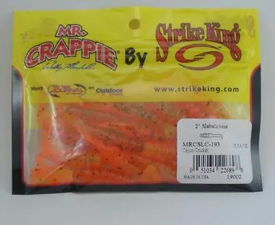 Strike King MRCSLC-193 Mr Crappie 2  Slabalicous Color Cajun Cricket 15CT • $7.30