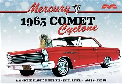 Moebius 1/25 1965 Mercury Comet Cyclone Plastic Model Kit 1210 • $30.99