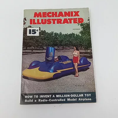 Mechanix Illustrated Dec 1949 Invent Million Dollar Toy Vintage Magazine • $15.99