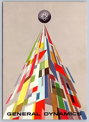ORIGINAL 1955 ERIK NITSCHE ATOMS FOR PEACE GENERAL DYNAMICS Postcard #6 Tower • $49.99