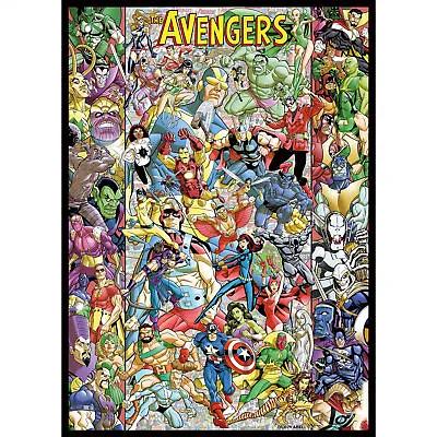 Avengers 60th Anniversary 5000 Piece Jigsaw Puzzle Multi-Color • $98.99