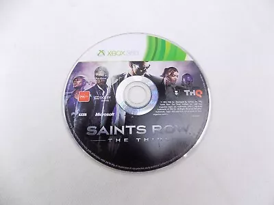 Mint Disc Only Xbox 360 Saints Row The Third - Free Postage IV-413 • $3.92