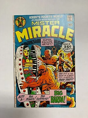 MISTER MIRACLE #4 (DC 1971) 1st App. Big Barda Jack Kirby's Fourth World • $152.95