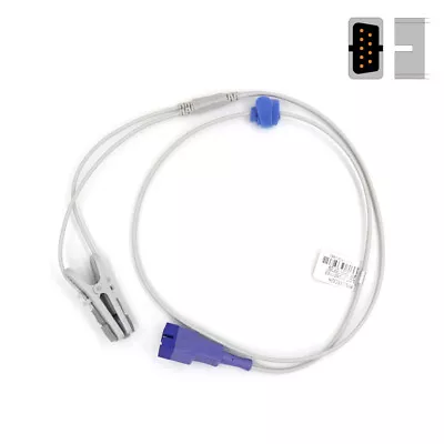 Nellcor Adult Ear Clip Oximax SpO2 Sensor Fits Pulse Oximeters/Patient Monitors • $18.99