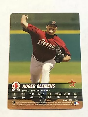 Roger Clemens 2004 MLB Showdown Trading Deadline Card #98 Houston Astros • $2