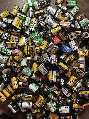 $15.99 • Buy Empty 35mm Film Canisters Casettes Cartridges Assorted - 150 Count